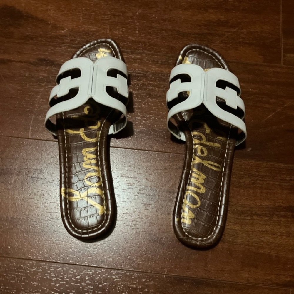 Sam Edelman White Sandals